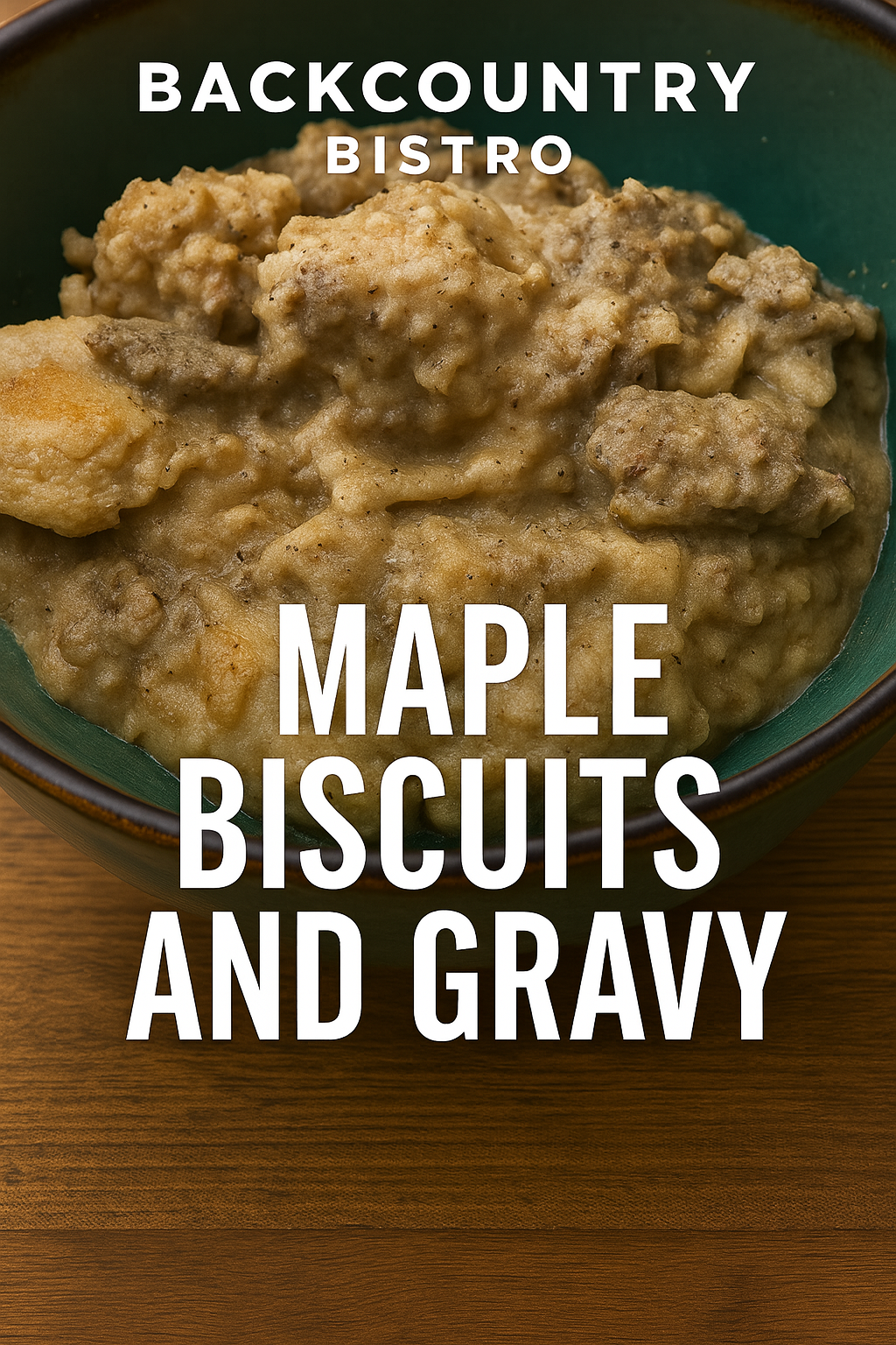 Maple Biscuits & Gravy