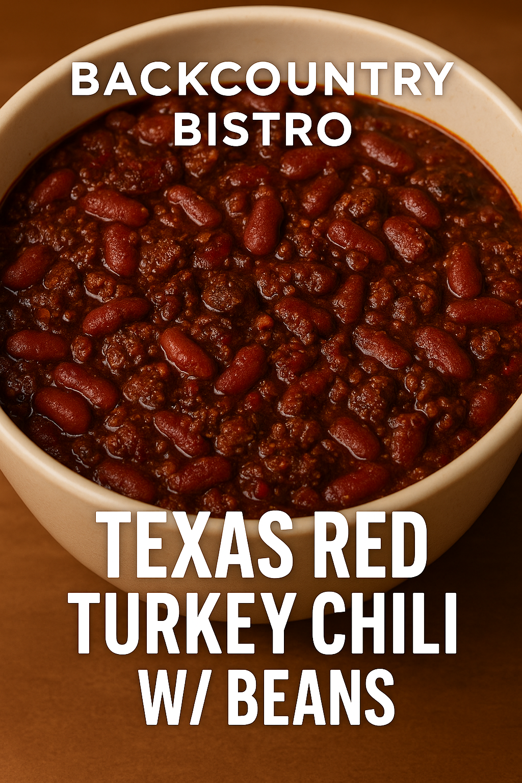 Texas Red Turkey Chili w/ Beans – Backcountry Bistro