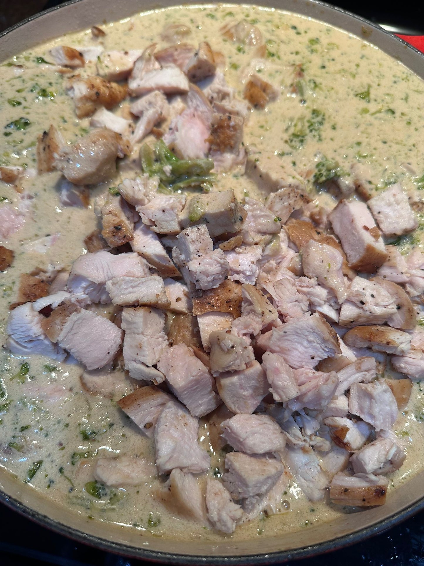 Chicken Broc Alfredo