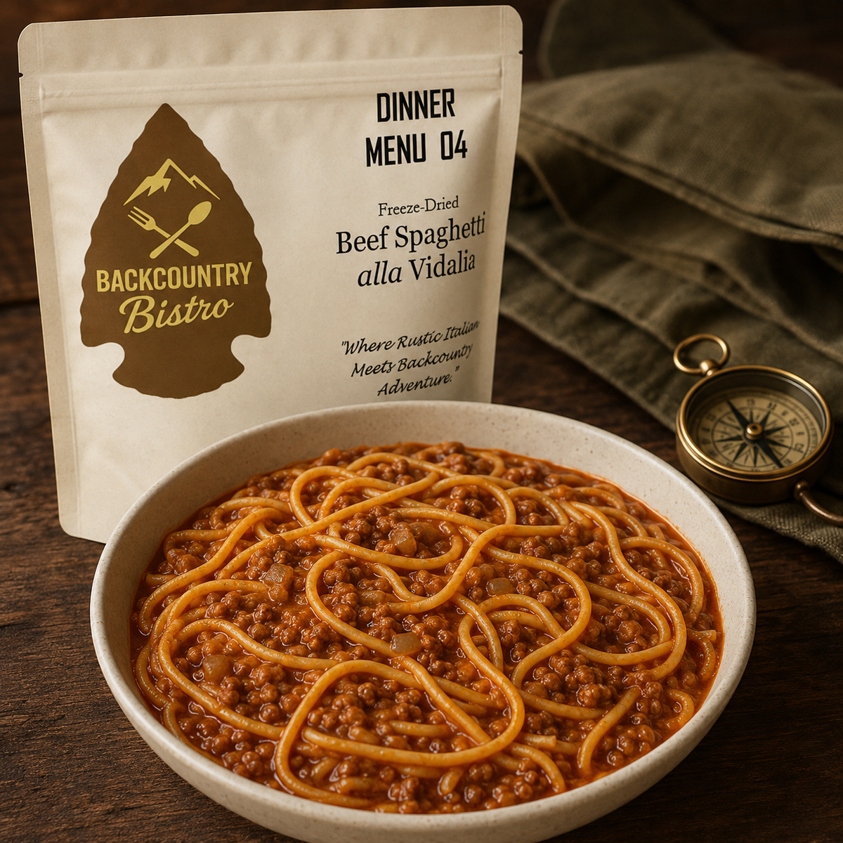 Beef Spaghetti all Vidalia