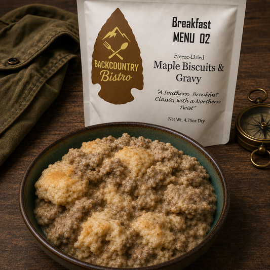 Maple Biscuits & Gravy