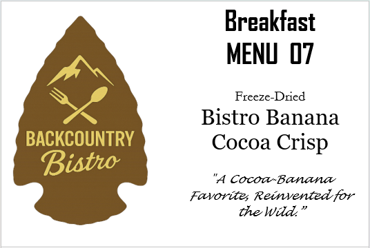 Bistro Banana Cocoa Crisp